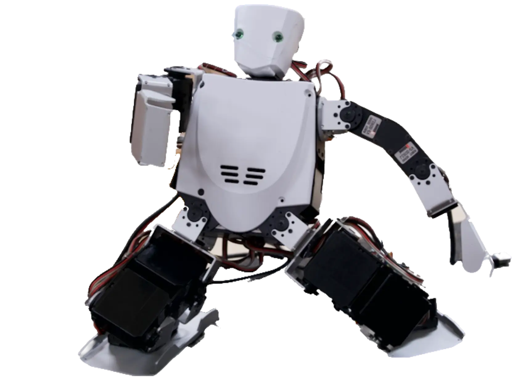二足歩行ロボットの画像